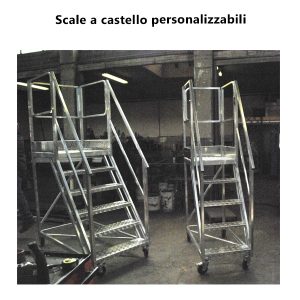 scala a castello saldata varie misure