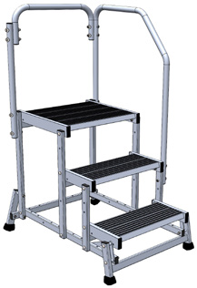 Sgabello mega con sbarco laterale dx o sx