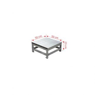 Pedana 1 gradino per camminamanti rialzati o camminate