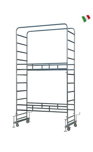 Trabattello in acciaio 3.3 metri mod 035 base speciale