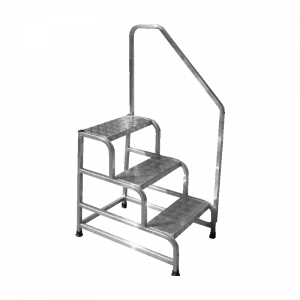 Scale a sgabello amagnetiche in alluminio