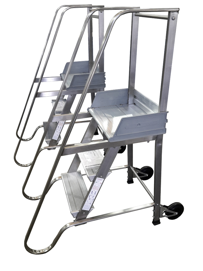 IT SG Scala a Sgabello in alluminio