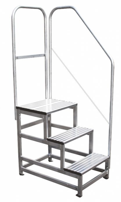 Sgabello componibile 1990 in alluminio