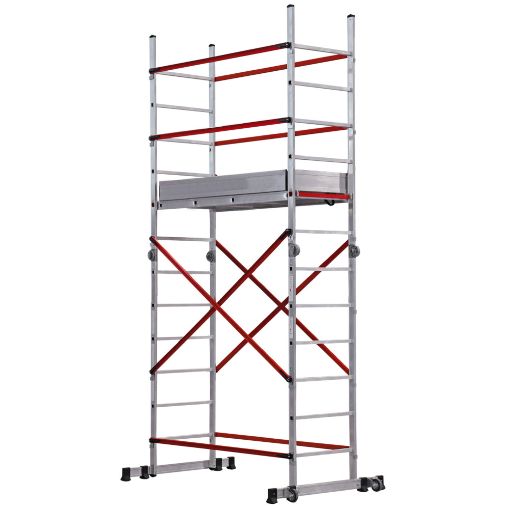 Trabattello alluminio multiposizione trasformabile ESSTL Trabattello alluminio multiposizione trasformabile ESSTL